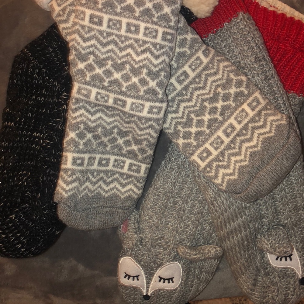 Set of three chunky thick socks Jane and Bleecker